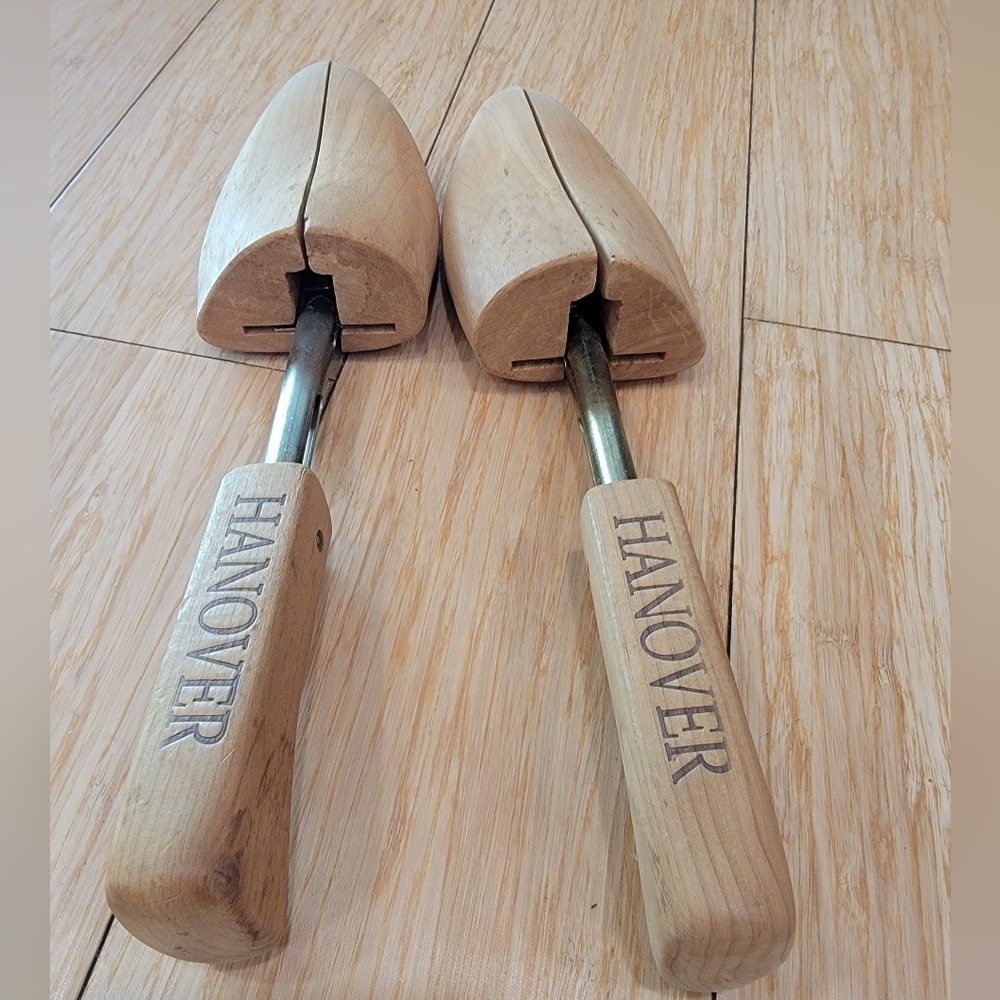Vintage Hanover® Cedar Shoe Stretcher Shoe Trees Size M - Picture 1 of 5